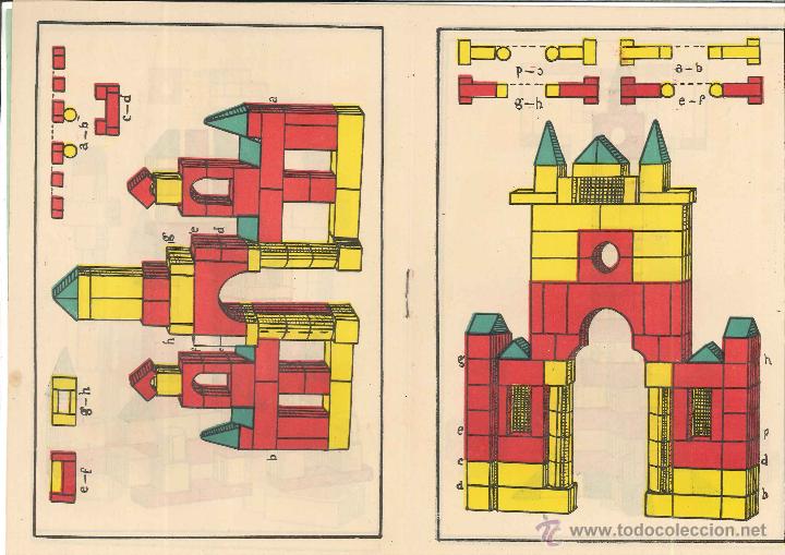 Juegos antiguos: construcci&oacute;n de madera El Peque&ntilde;o arquitecto - Foto 3