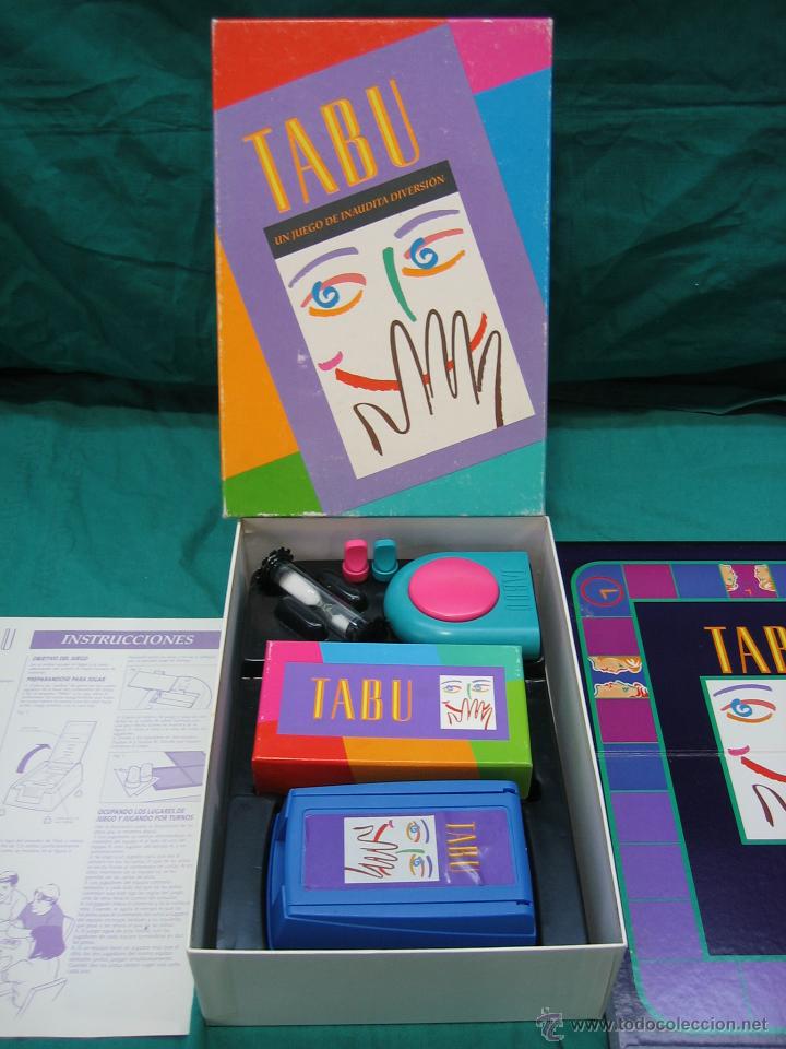 Juegos antiguos: Juego Tab&uacute; de MB 1990 - Foto 3