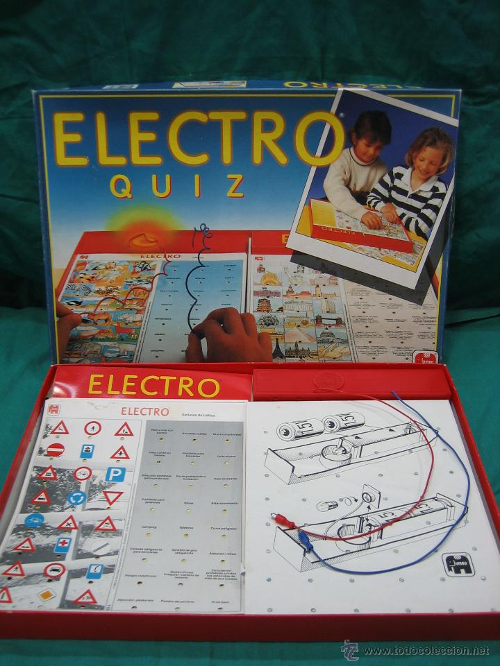 Jeu vintage Computer Electro - 1001 questions - Années 70 (D'occasion
