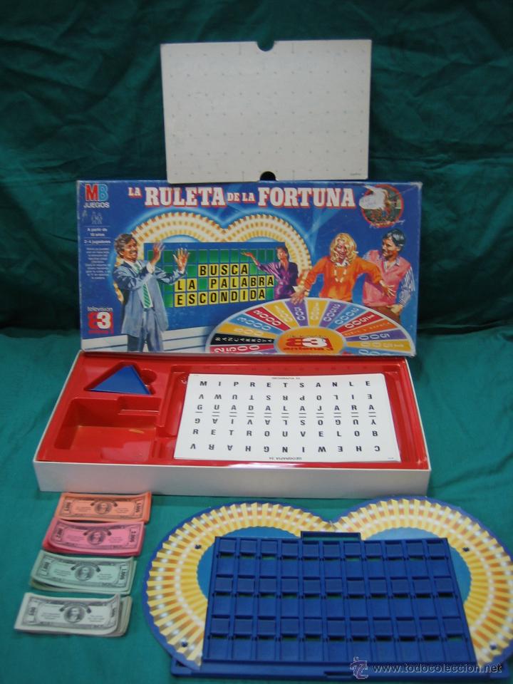 Juegos antiguos: Juego La ruleta de la fortuna de MB 1987 - Foto 1