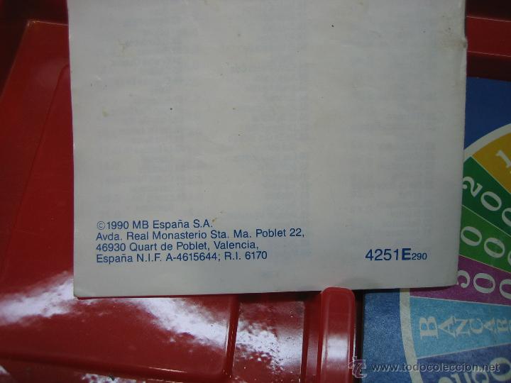 Juegos antiguos: Juego La ruleta de la fortuna de MB 1987 - Foto 9