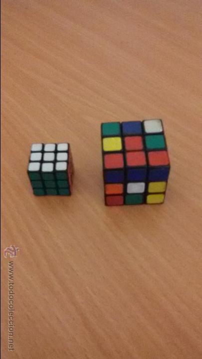 Juegos antiguos: DOS ANTIGUOS CUBOS RUBIK - Foto 1