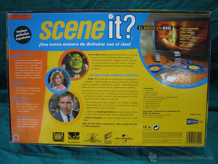 Juegos antiguos: Juego de mesa Scene It? de Mattel 2004 - Foto 7