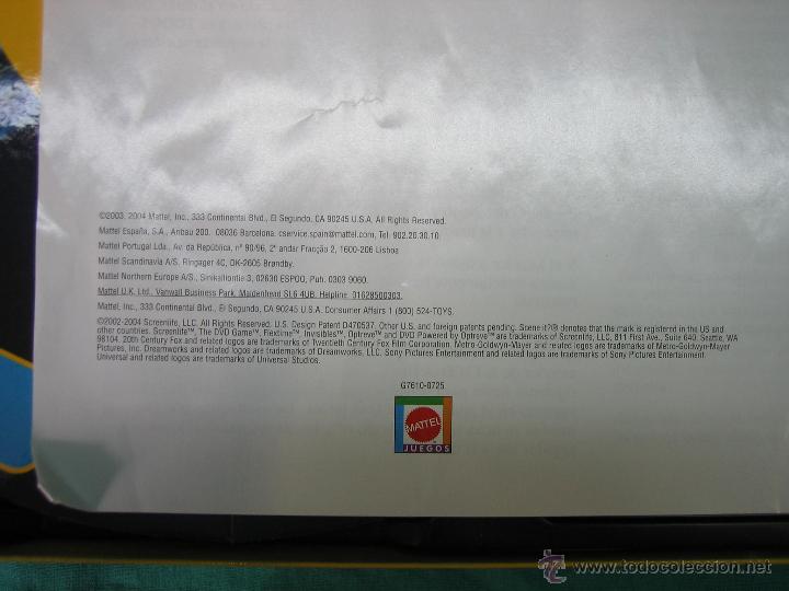 Juegos antiguos: Juego de mesa Scene It? de Mattel 2004 - Foto 8