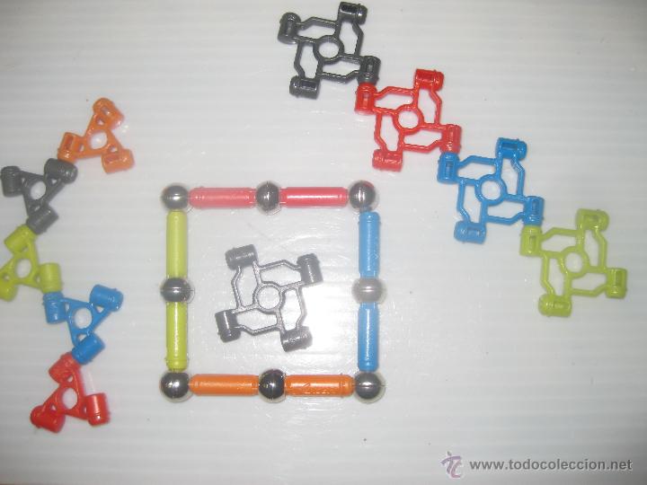 Juegos antiguos: Juego de construcci&oacute;n Magnetico - Foto 3