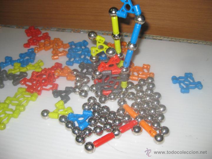 Juegos antiguos: Juego de construcci&oacute;n Magnetico - Foto 4
