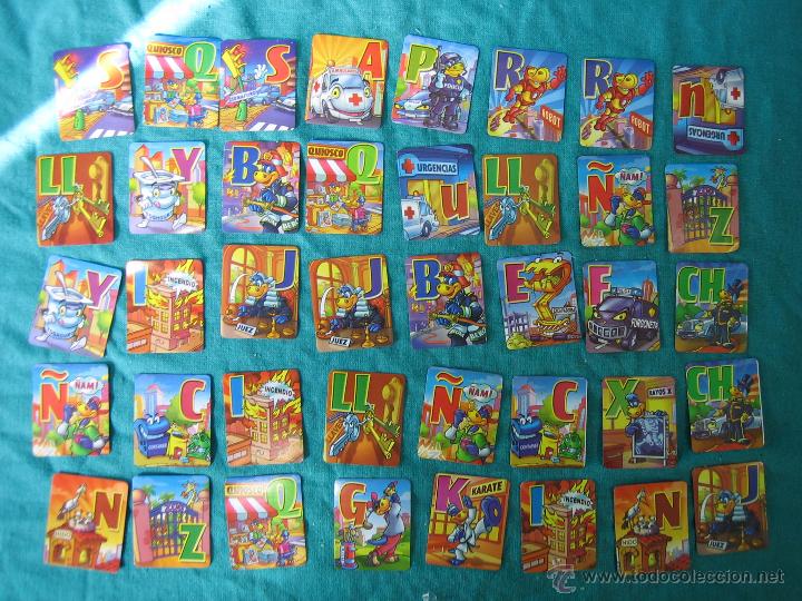 Juegos antiguos: Juego de Cromos megneticos - Foto 1