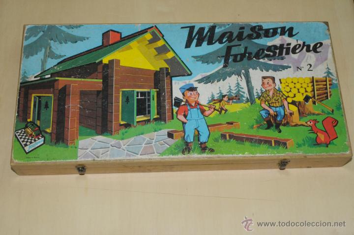 Juegos antiguos: CAJA JUEGO DE CONSTRUCCION VACIA - Foto 1