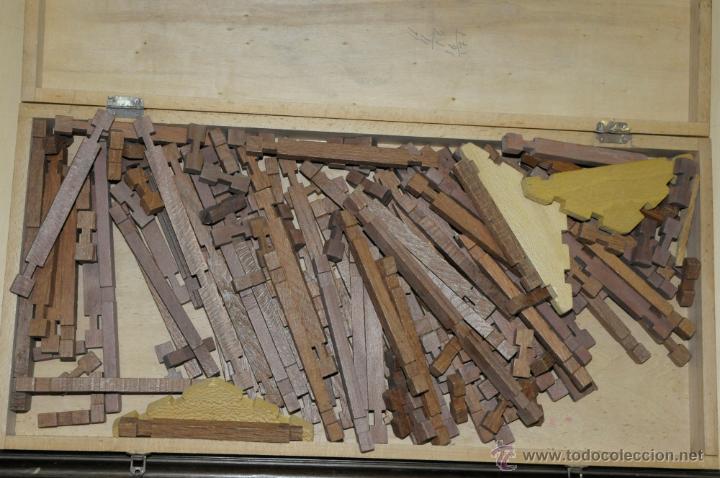 Juegos antiguos: CAJA JUEGO DE CONSTRUCCION VACIA - Foto 3
