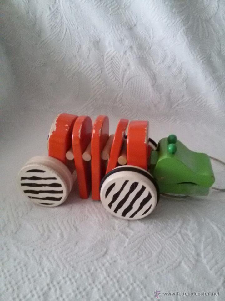 Juegos antiguos: ANTIGUO JUGUETE DE MADERA - Foto 1