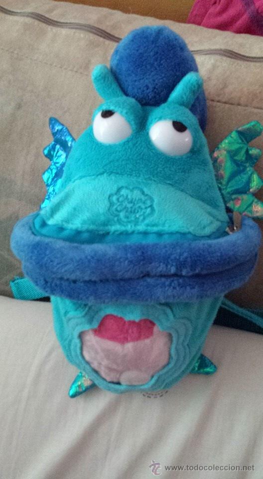 Juegos antiguos: Mochila pez con logo chupa chups - Foto 1