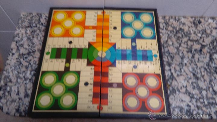Juegos antiguos: JUEGO DE PARCHIS INCOMPLETO - Foto 1