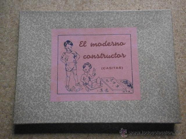 Juegos antiguos: JUEGO DE MESA EL MODERNO CONSTRUCTOR    CASITAS-1,3 - Foto 1
