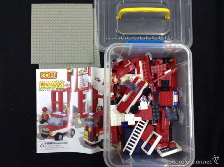Juegos antiguos: Juego de construccion cobi. car45