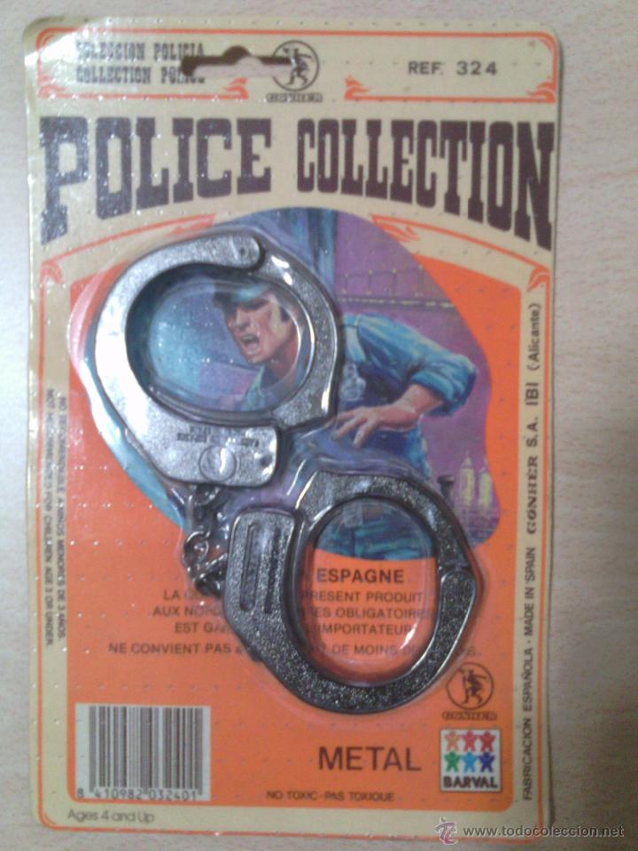 Juegos antiguos: POLICE COLECTION - ESPOSAS DE POLIC&Iacute;A - GONHER S.A  - IBI - Ref. 324 - Foto 1