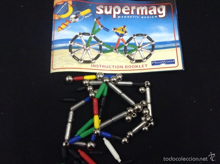 Juegos antiguos: Juego supermag - bicicleta - car95 - Foto 1