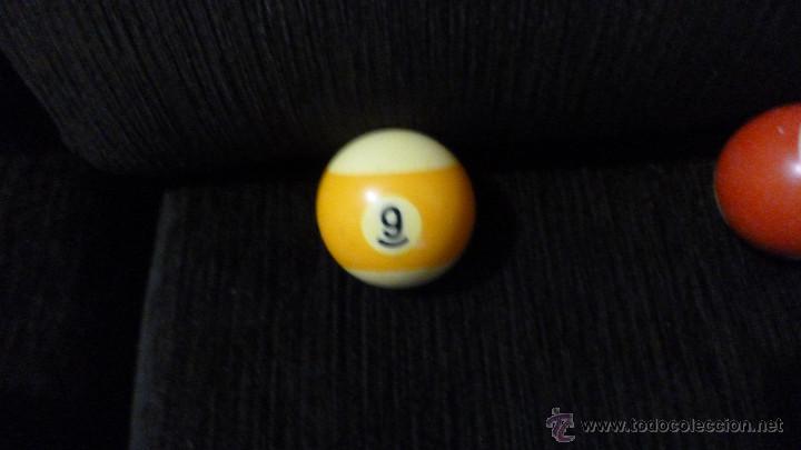 Juegos antiguos: bola de billar original - Foto 1