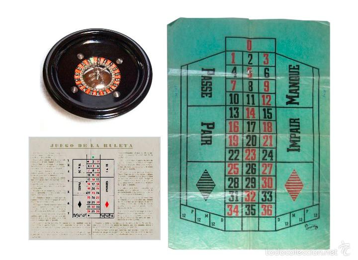 Juegos antiguos: Juego de ruleta HCA Productos. - Foto 2