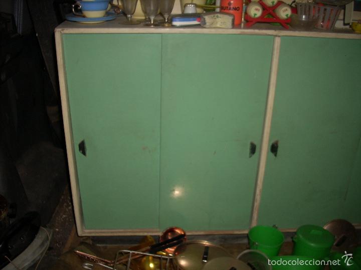 Juegos antiguos: Gran cocina antigua de juguete - Foto 7