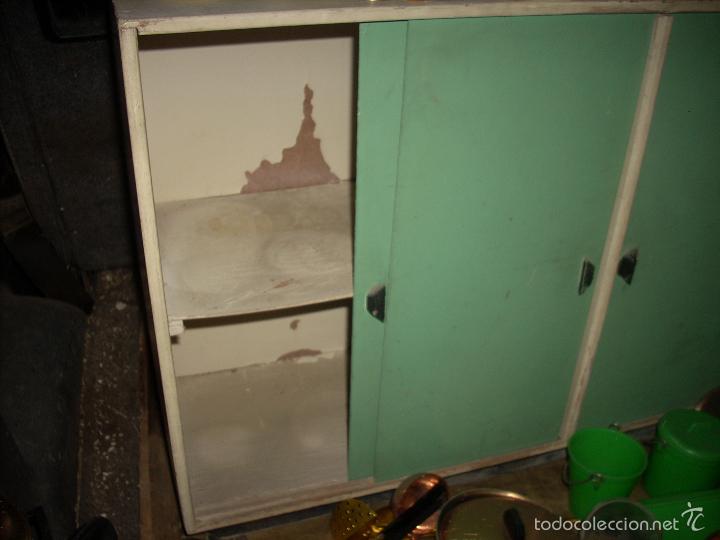 Juegos antiguos: Gran cocina antigua de juguete - Foto 8