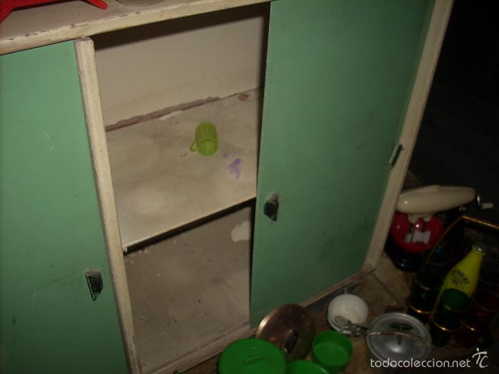 Juegos antiguos: Gran cocina antigua de juguete - Foto 10
