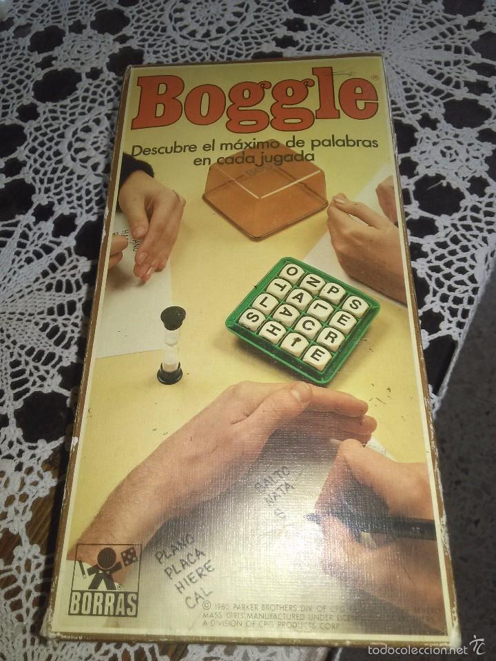 Juegos antiguos: juego boggle borras - Foto 1