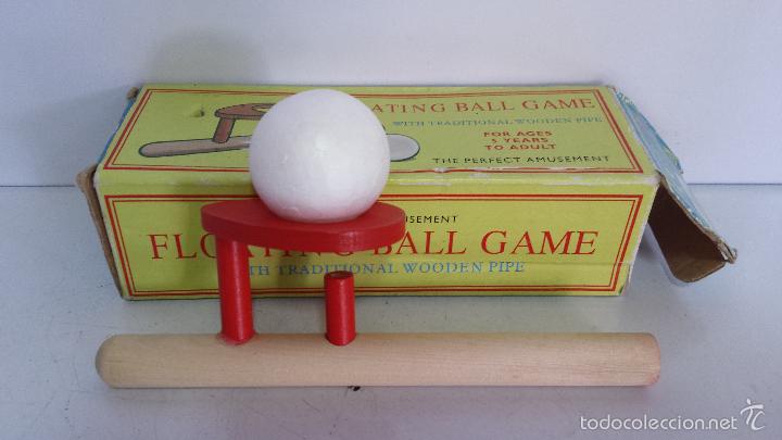 Juegos antiguos: JUEGO DE BOLA FLOTANTE EN MADERA - Foto 1