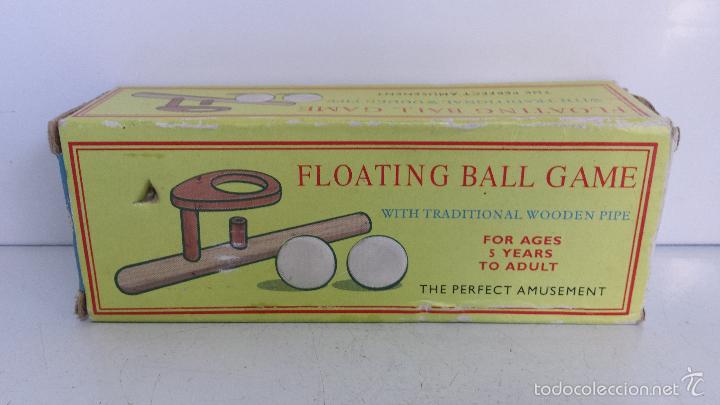 Juegos antiguos: JUEGO DE BOLA FLOTANTE EN MADERA - Foto 4