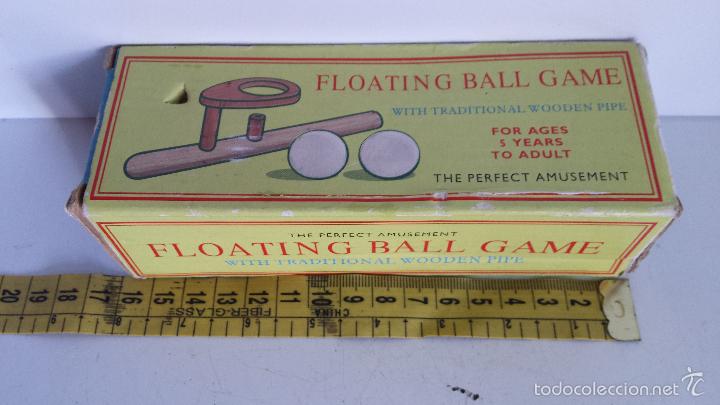 Juegos antiguos: JUEGO DE BOLA FLOTANTE EN MADERA - Foto 5