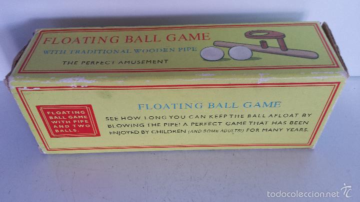 Juegos antiguos: JUEGO DE BOLA FLOTANTE EN MADERA - Foto 6