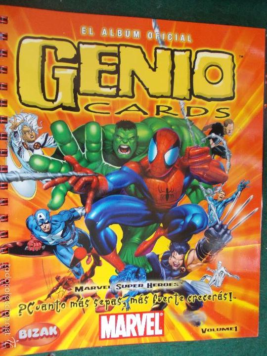 Juegos antiguos: Alb&uacute;n vacio de h&eacute;roes Marvel - Foto 1