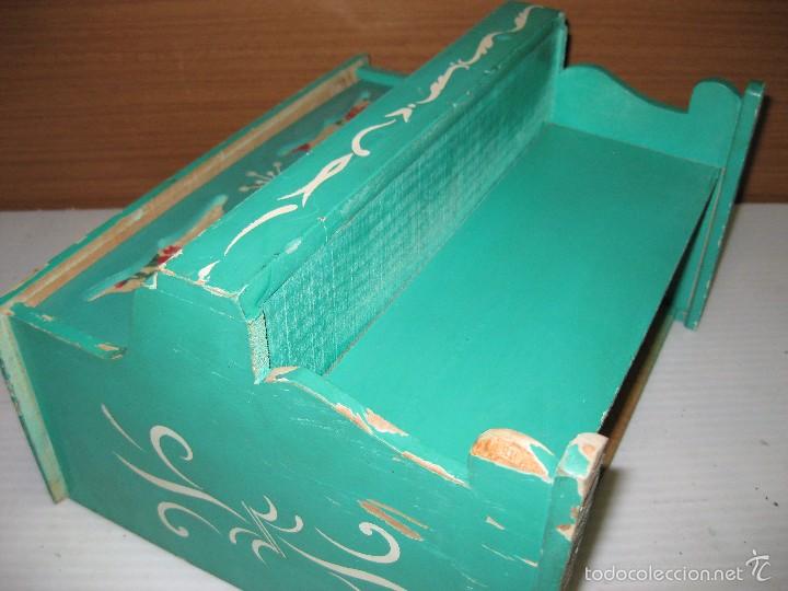 Juegos antiguos: PIANO DE MADERA, TECLAS PL&Aacute;STICO. - Foto 5