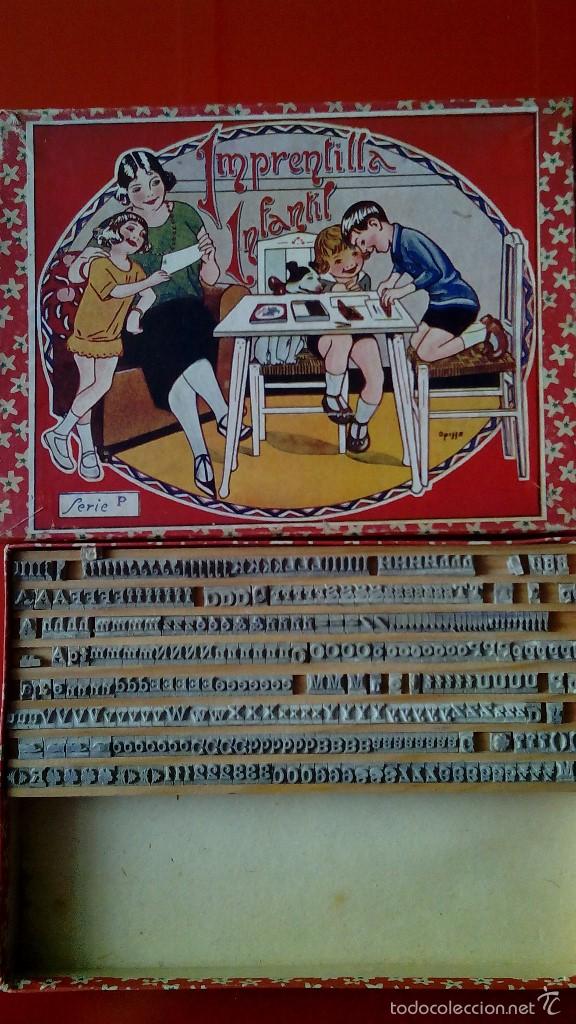 Juegos antiguos: Imprentilla - Foto 1