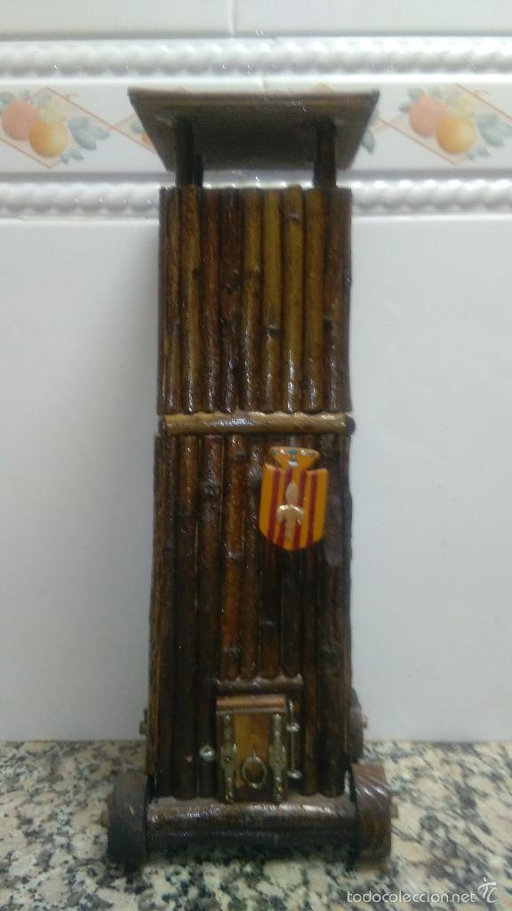Juegos antiguos: TORRE DE ASALTO DE MADERA HUCHA - Foto 1