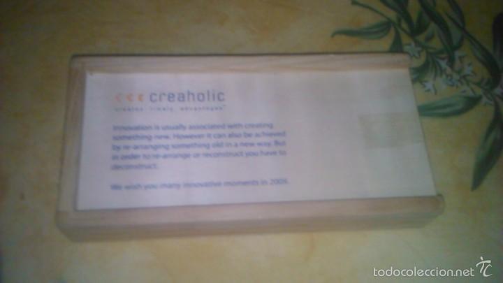 Juegos antiguos: JUEGO DE INGENIO DE MADERA,  CREAHOLIC 2009 - Foto 1