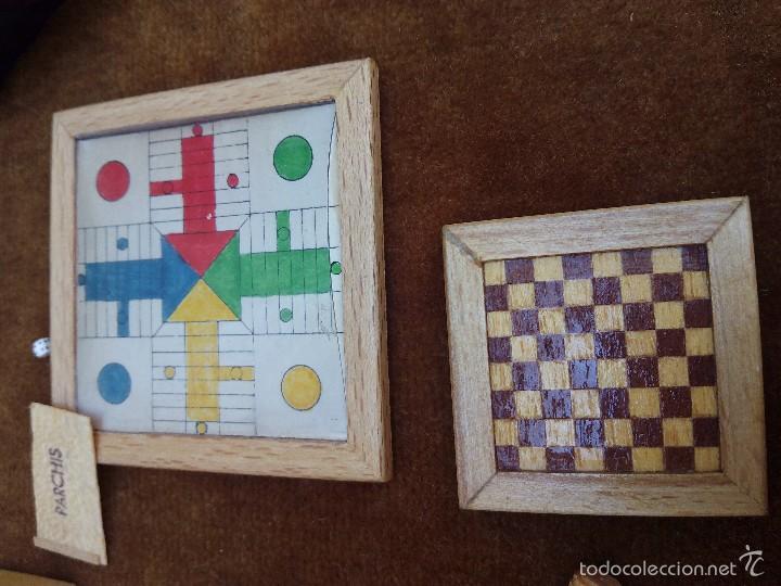 Juegos antiguos: Juegos de mesa en miniatura - Foto 3