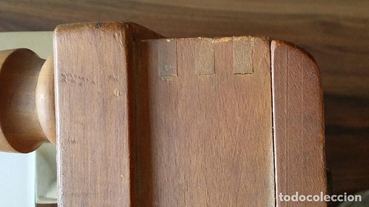 Juegos antiguos: ANTIGUO FUTBOLIN DE MADERA - Foto 15