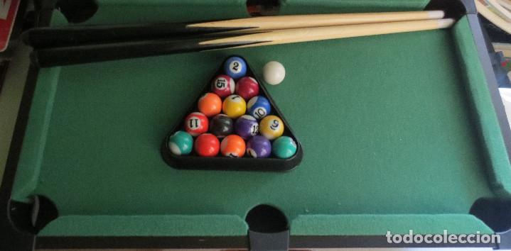 Juegos antiguos: PRECIOSO MINI BILLAR EN PERFECTO ESTADO - Foto 1