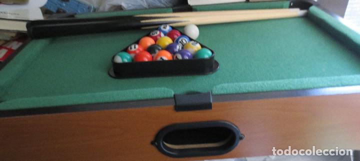 Juegos antiguos: PRECIOSO MINI BILLAR EN PERFECTO ESTADO - Foto 2