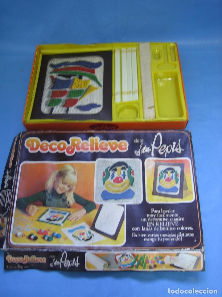 Juegos antiguos: 10 juego decore relieve de la Srta Pepis - Foto 1