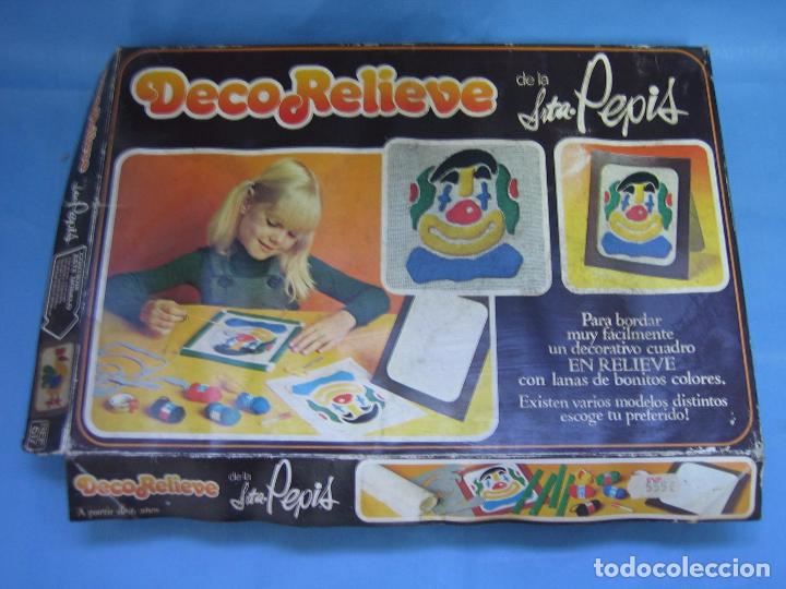Juegos antiguos: 10 juego decore relieve de la Srta Pepis - Foto 2