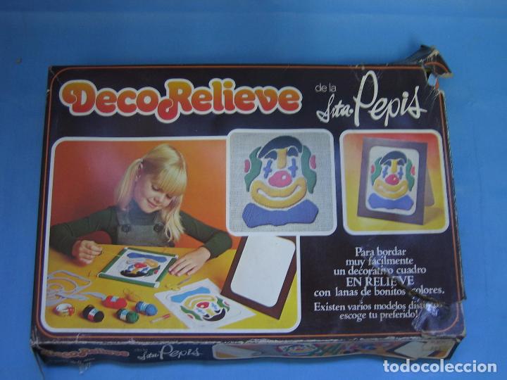 Juegos antiguos: 10 juego decore relieve de la Srta Pepis - Foto 2