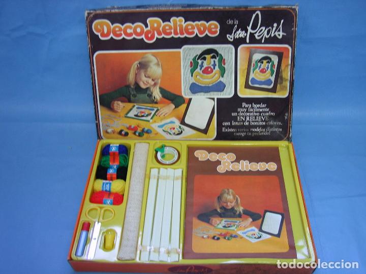 Juegos antiguos: 10 juego decore relieve de la Srta Pepis - Foto 1