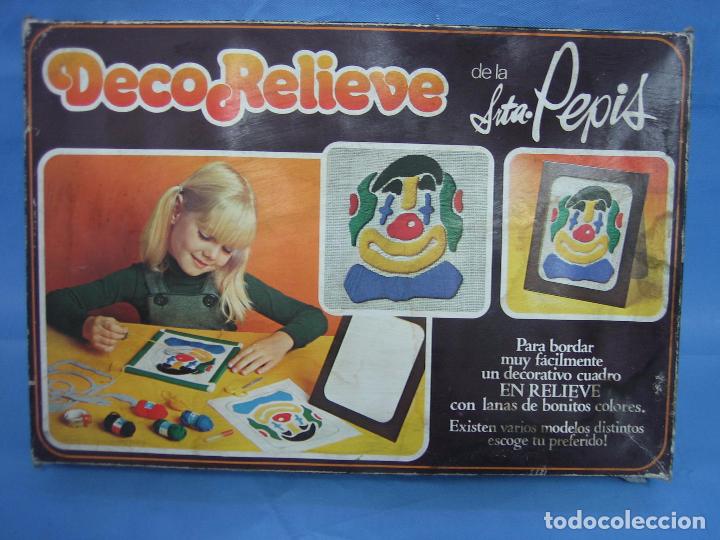Juegos antiguos: 10 juego decore relieve de la Srta Pepis - Foto 2