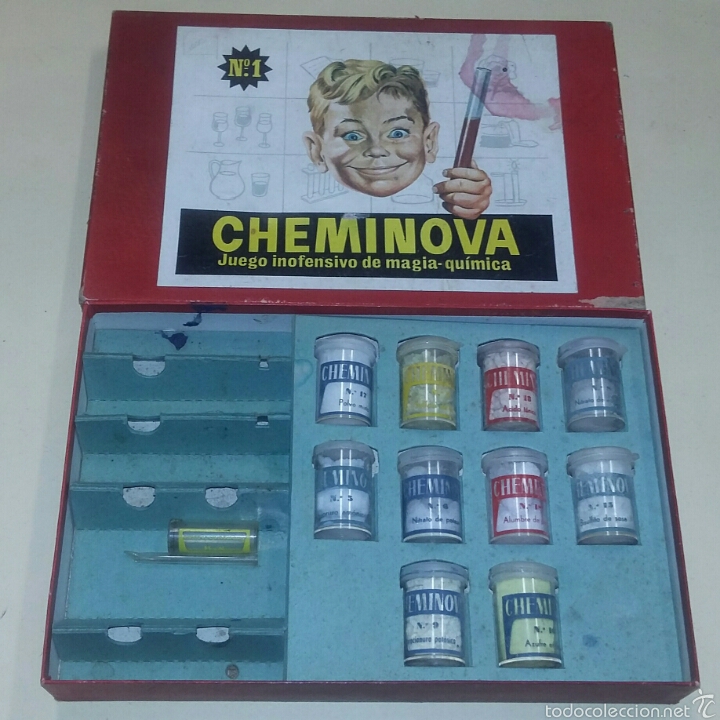 Juegos antiguos: Antiguo cheminova - incompleto - car29 - Foto 1