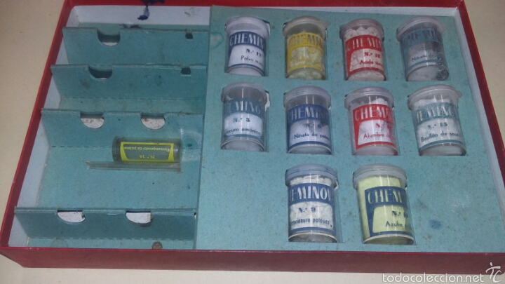 Juegos antiguos: Antiguo cheminova - incompleto - car29 - Foto 2