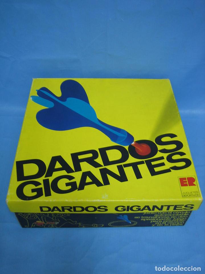 Juegos antiguos: Juego de dardos gigantes de ER - Foto 8