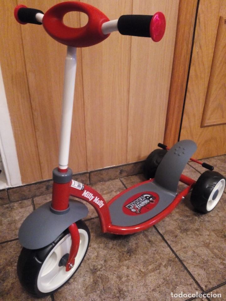 Giochi antichi: Patinete de tres ruedas Milly Mally gran calidad,nuevo en caja