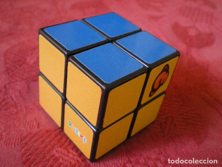 Juegos antiguos: CUBO DE RUBIK. CUBO DE BOLSILLO 2x2x2. PUBLICIDAD LA CAIXA. NUEVO