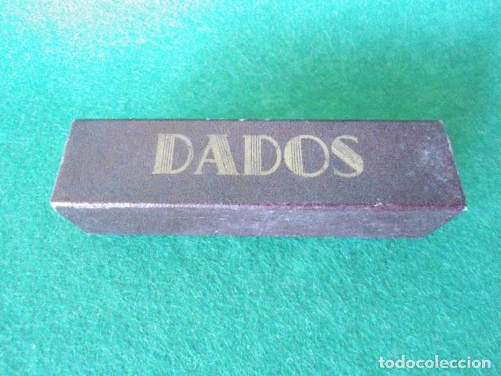 Juegos antiguos: ANTIGUO JUEGO DE DADOS DE MADERA - Foto 1